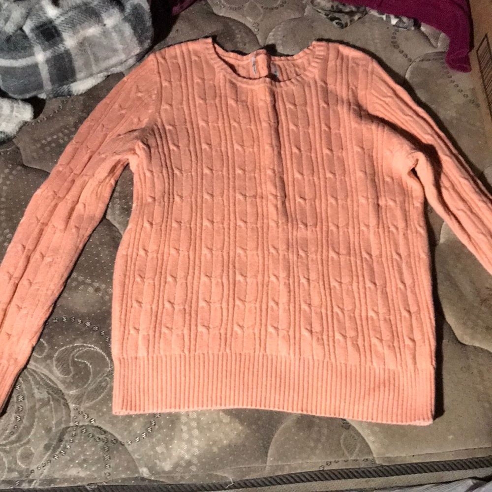 Pink sweater